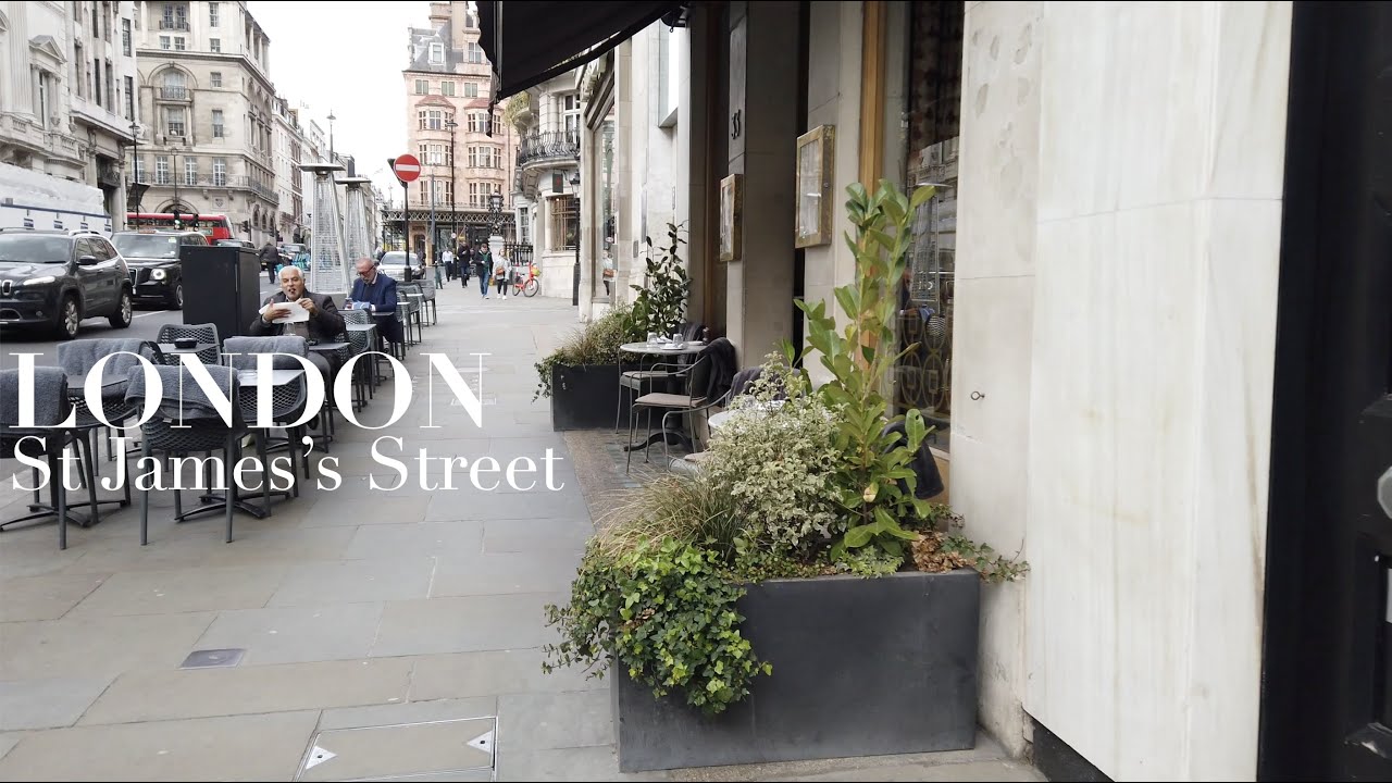 Aristocratic St James's Street | Central London Walk [4K HDR]