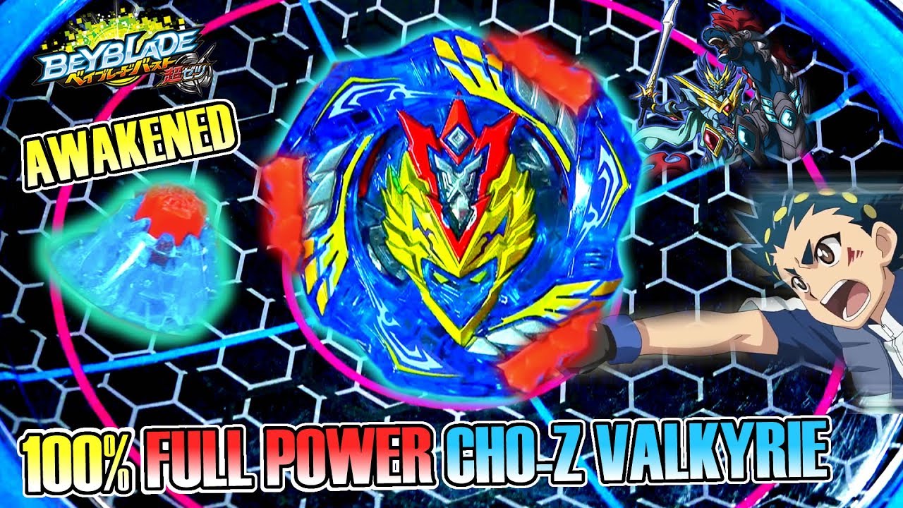 OMG 100% FULLY AWAKENED CHO-Z VALKYRIE Z EV VS ALL CHO-Z SUPER Z TURBO BEYBLADES  ベイブレードバースト 超ゼツ