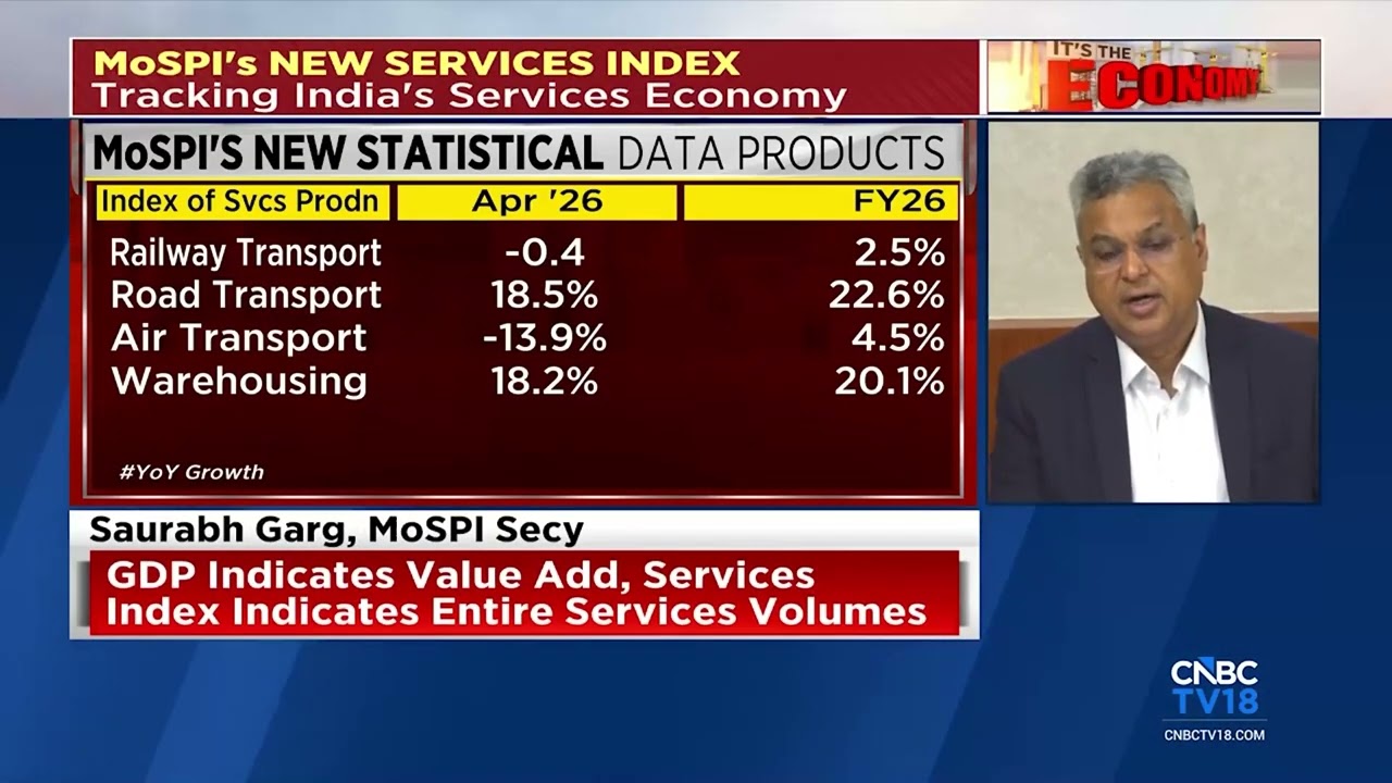 Dr. Saurabh Garg, Secretary, MoSPI in a conversation with CNBCTV18