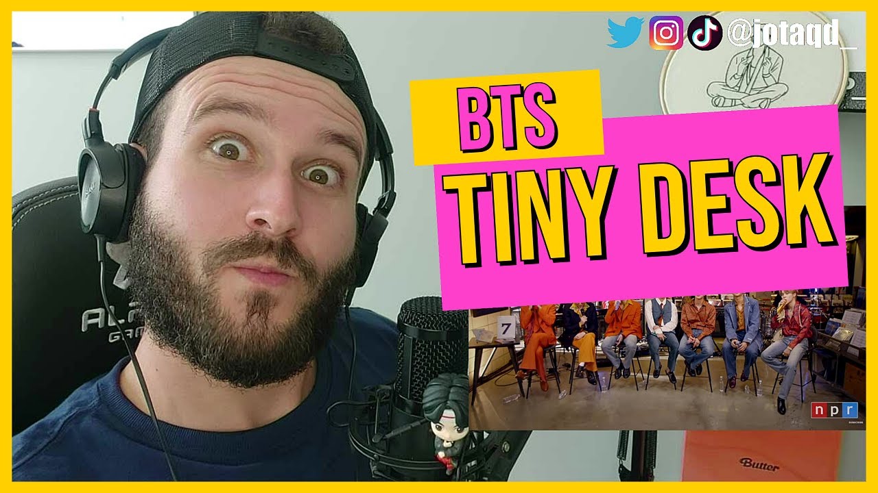 Reagindo a BTS: Tiny Desk (Home) Concert | Deu altos TCHAN! 🧨Reação/React/Reaction (Análise)