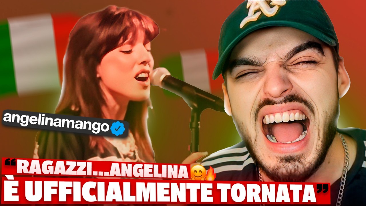 SHE IS FINALLY BACK! 😭 Angelina Mango Live Concert Return 2026 | REACTION 🇮🇹
