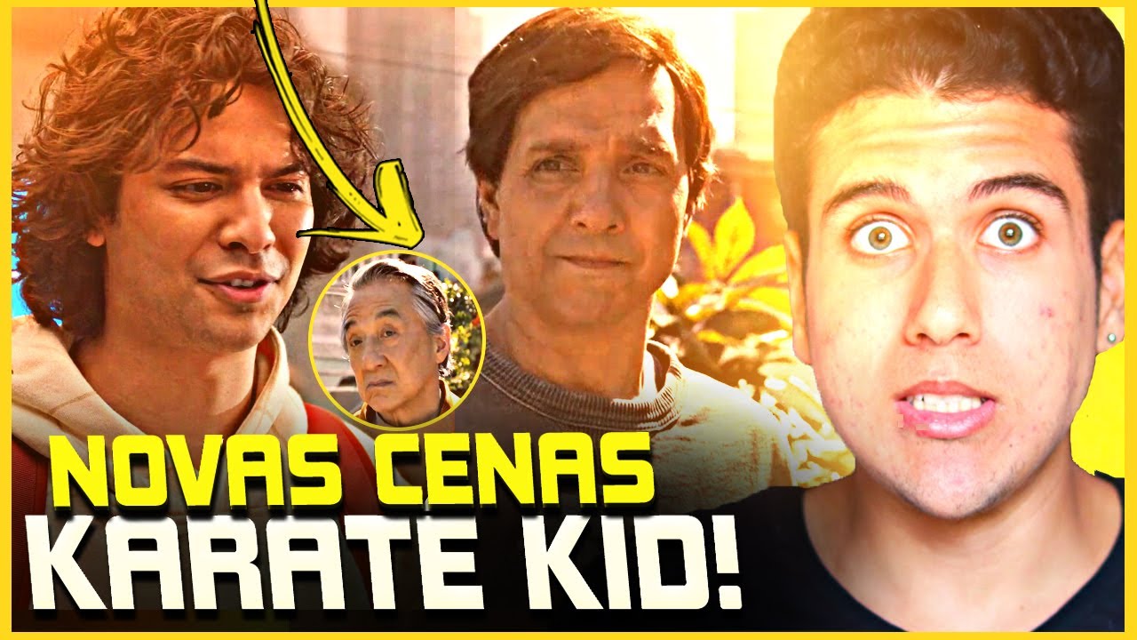 EITA! SAIRAM NOVAS CENAS E IMAGENS REVELADORAS DO DANIEL EM KARATÊ KID LEGENDS! MIGUEL VAI APARECER?