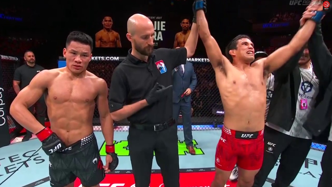 Zhu Kangjie kontra Rodrigo Vera &ndash; cała walka | UFC Fight Night