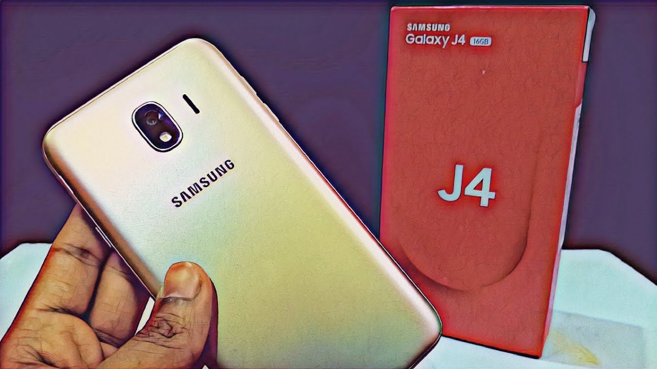 Samsung Galaxy J4 2018 - Unboxing