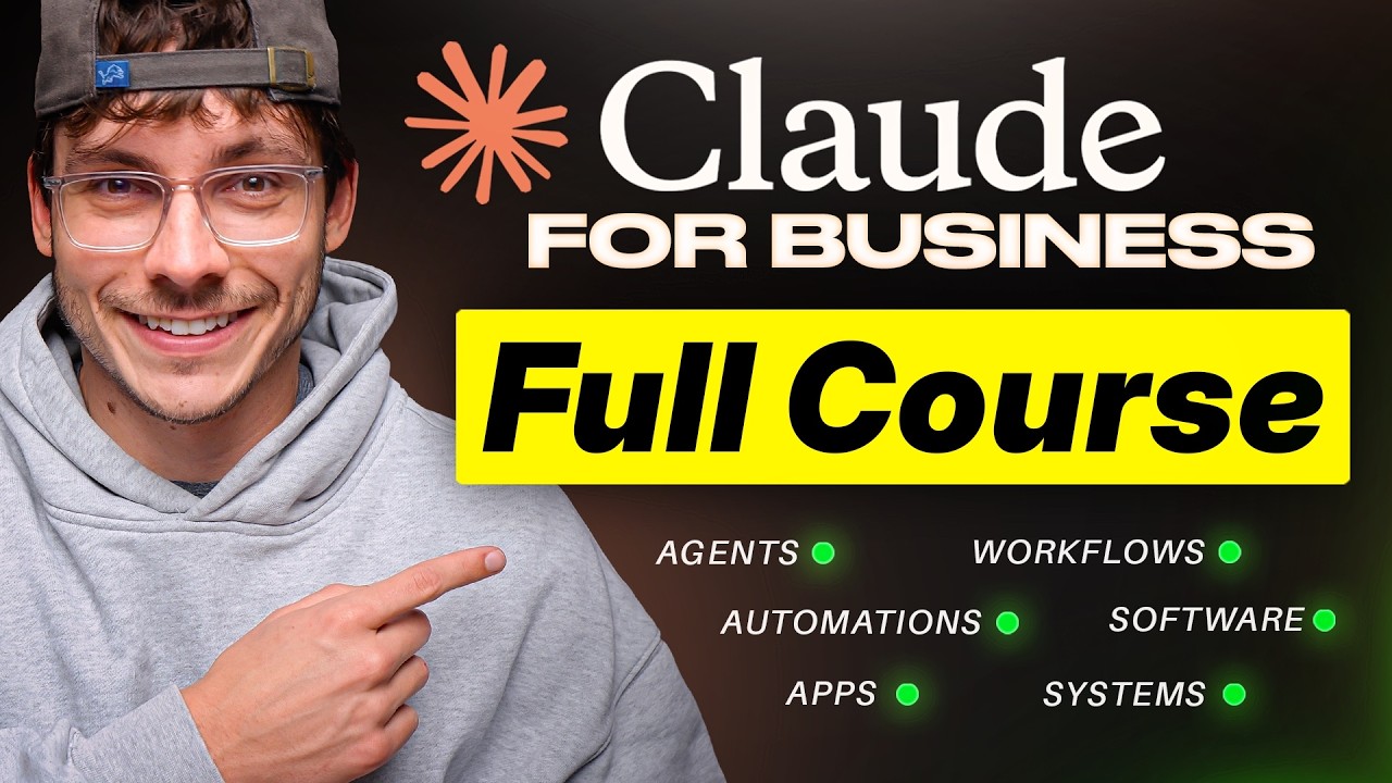 FULL 3 HOUR COURSE: Automate Your Business With Claude AI (2026)