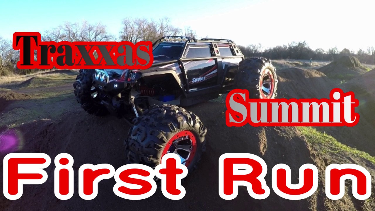 Первый забег на вершину Traxxas