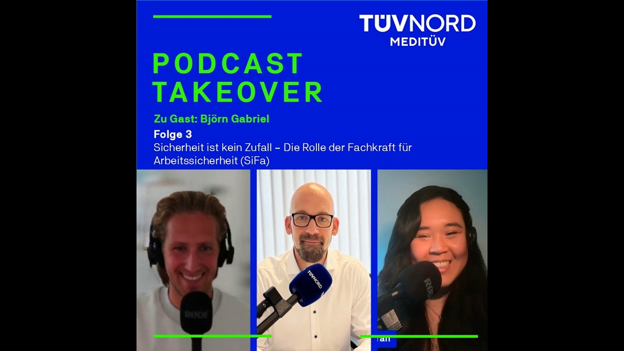 MEDITÜV Takeover: Sicherheit ist kein Zufall – Die Rolle der Fachkraft für  Arbeitssicherheit (SiFa)