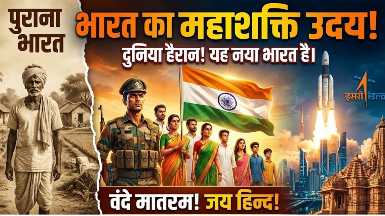 अगर आप सच्चे भारतीय हैं तो यह वीडियो अंत तक देखें।1947 से 2047 का अनदेखा सच। #भारत की प्रेरककहानियाँ