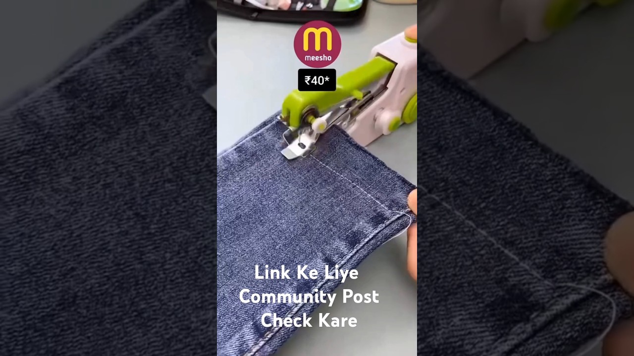 Handheld sewing machine review || Mini sewing machine review #minisewingmachine