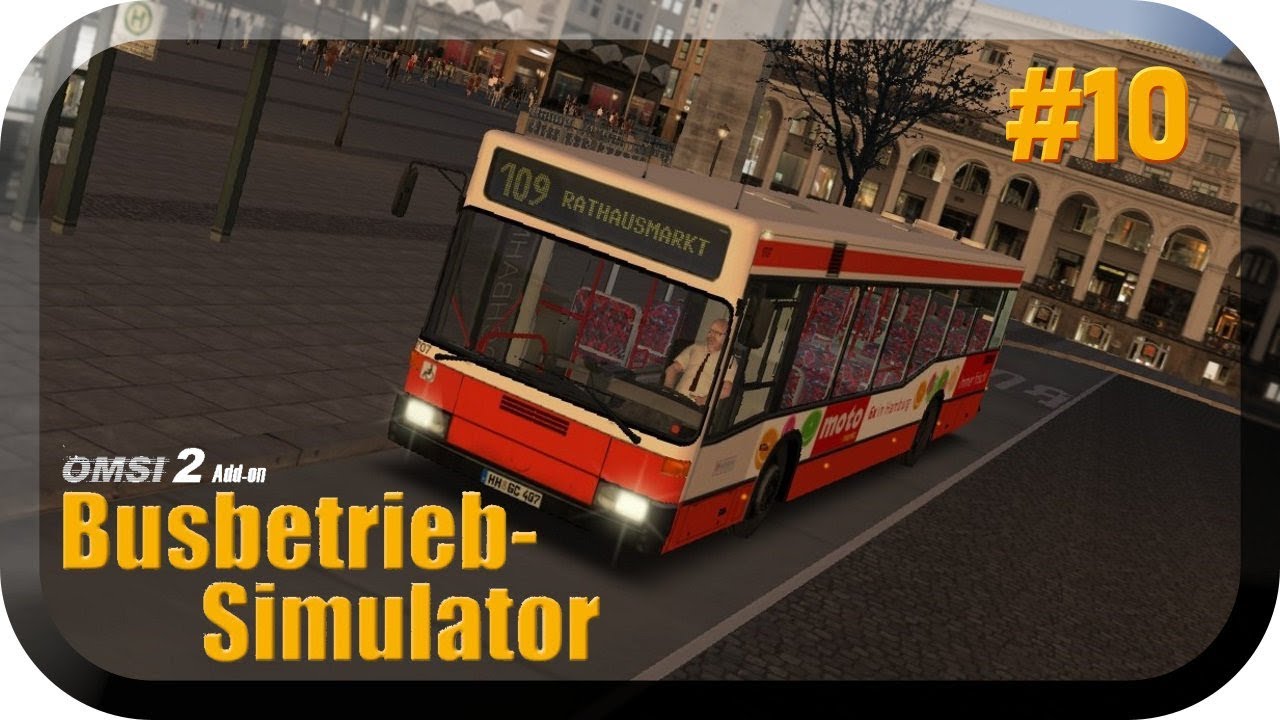 Busbetrieb Simulator ➤ Omsi 2 DLC #10 Nostalgie in Hamburg *PC/HD/60FPS/DE*