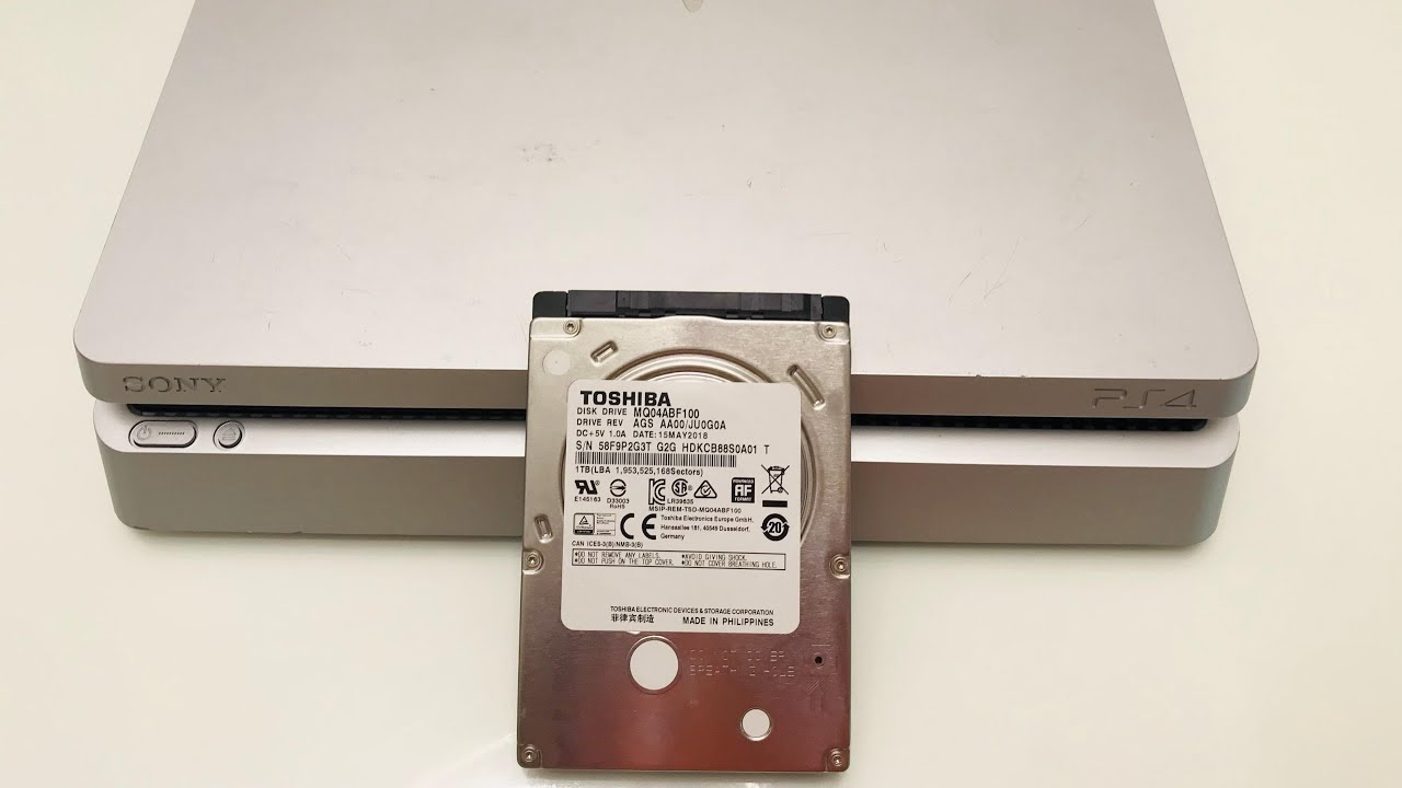 Hướng dẫn nâng cấp ổ cứng cho ps4 slim hack