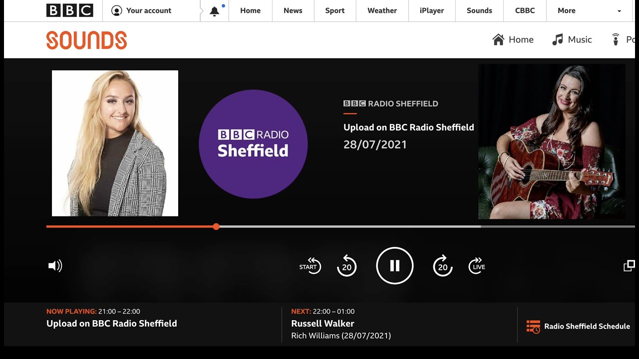 BBC Radio Sheffield - Exclusive Interview With Emma Melissa Saville & Ellie Colton (28.07.21)