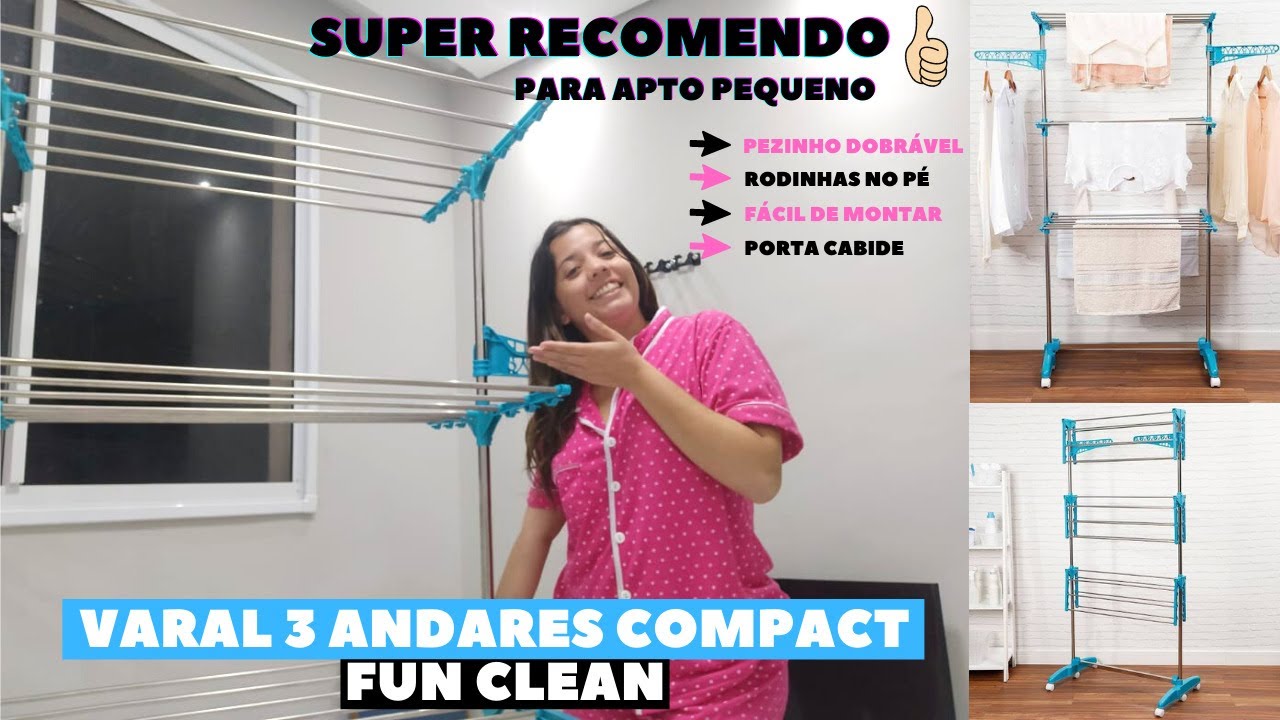 SUPER VARAL DE CHÃO FUN CLEAN - APTO CURY