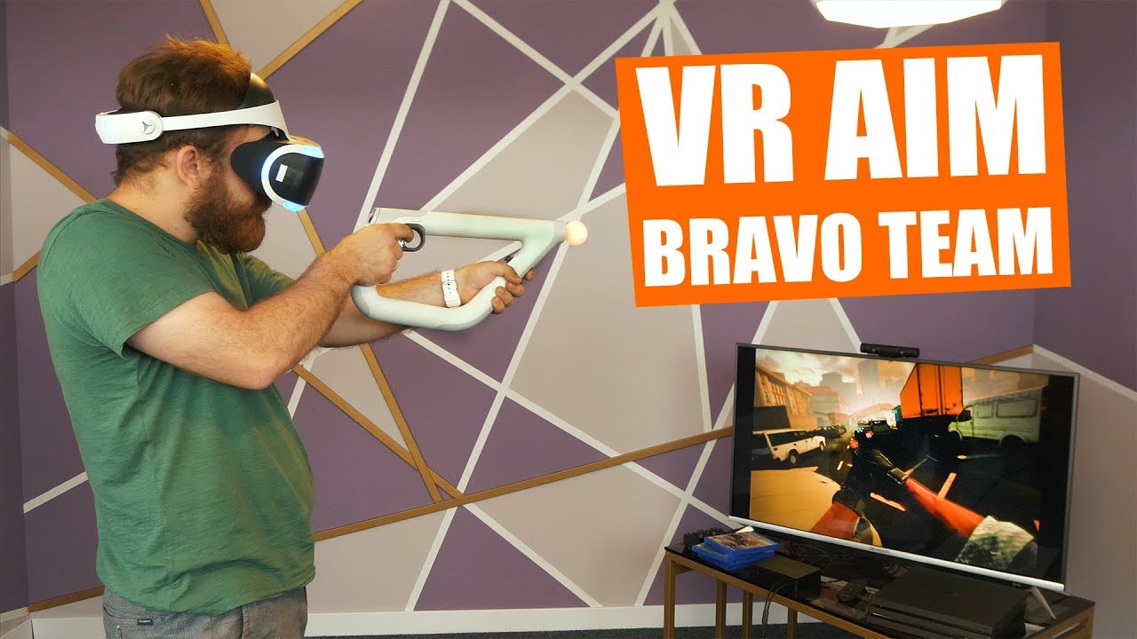 Тестим PlayStation VR Aim Controller c Bravo Team!