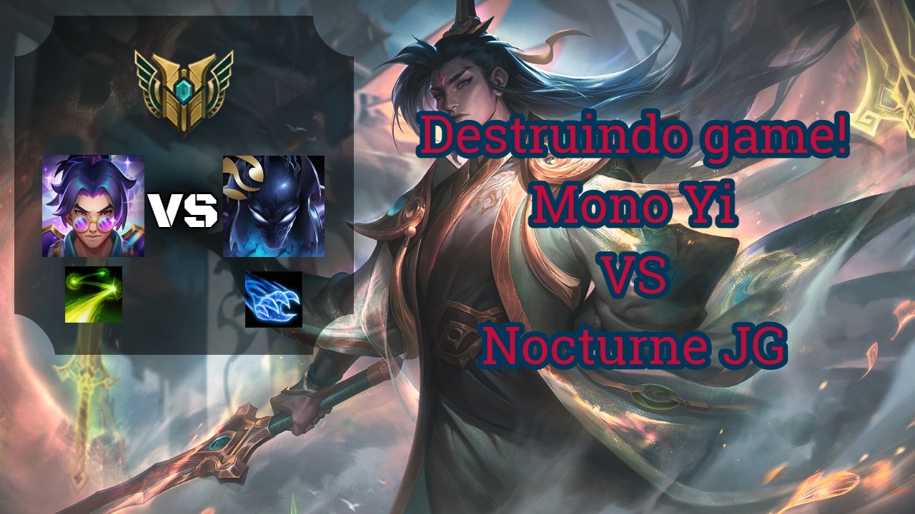 COMO UM MONO MASTER YI REALMENTE JOGA!!!