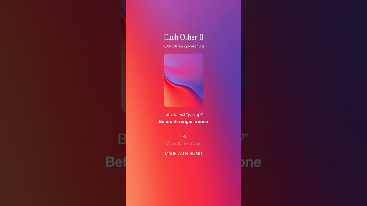 Each Other B