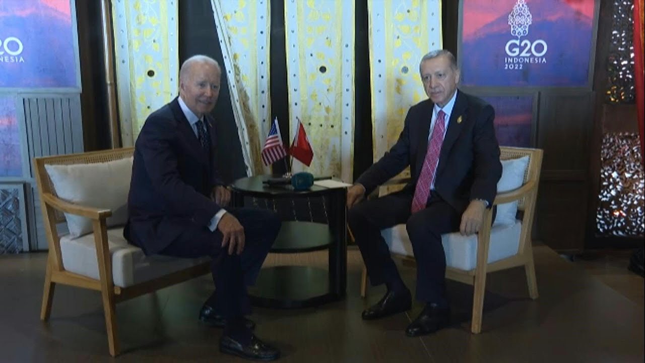 Turkish President Erdogan meets US President Joe Biden at G20 summit | AFP