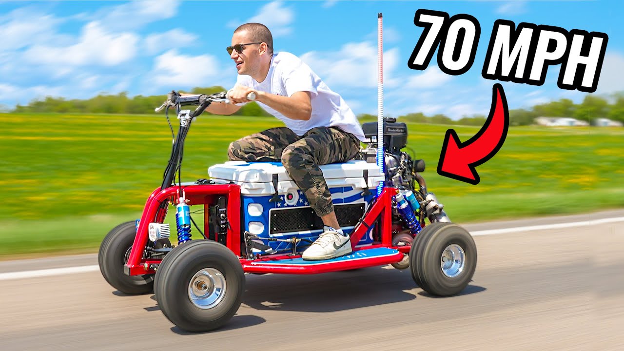Замена двигателя на моем Cooler Kart