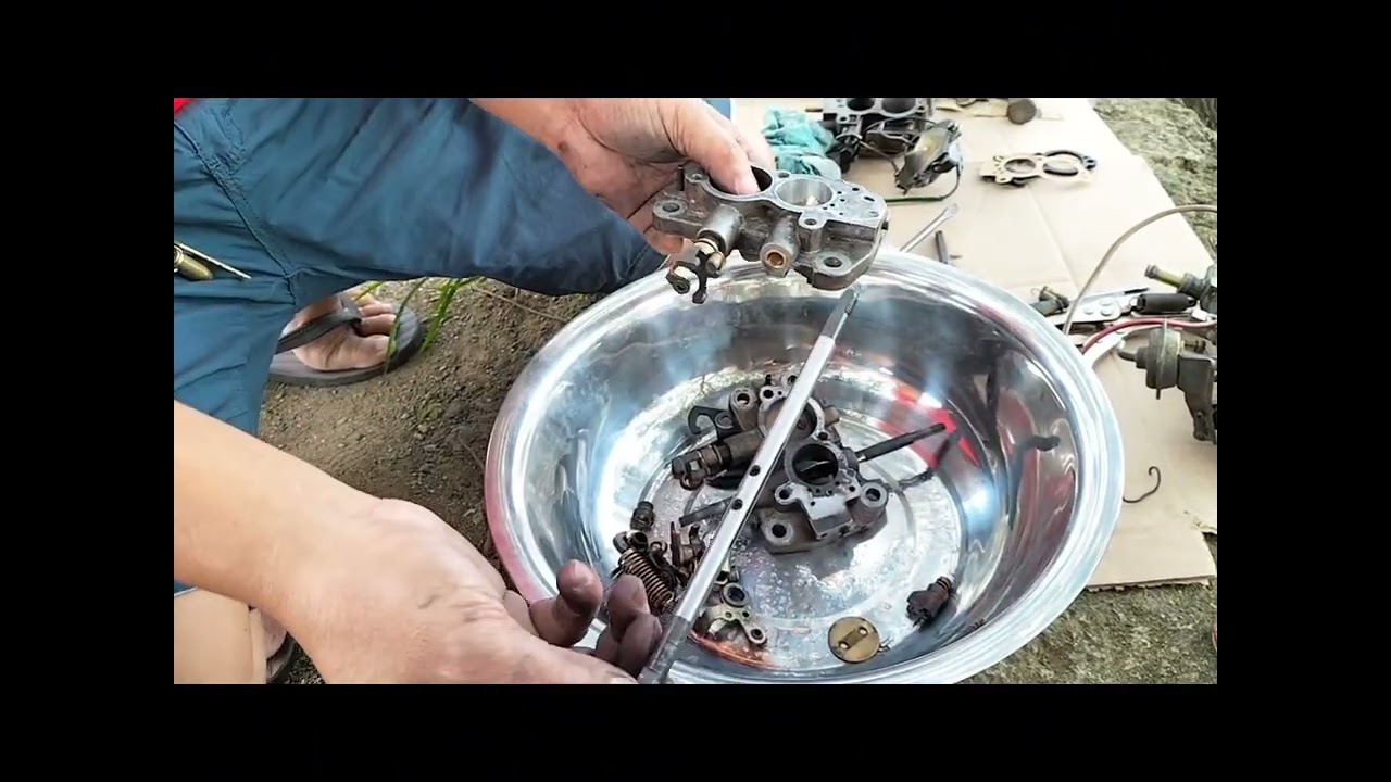 Mazda 323 from Rizal, carb overhaul & rebuild & partially vacuum hose corrected, part1.