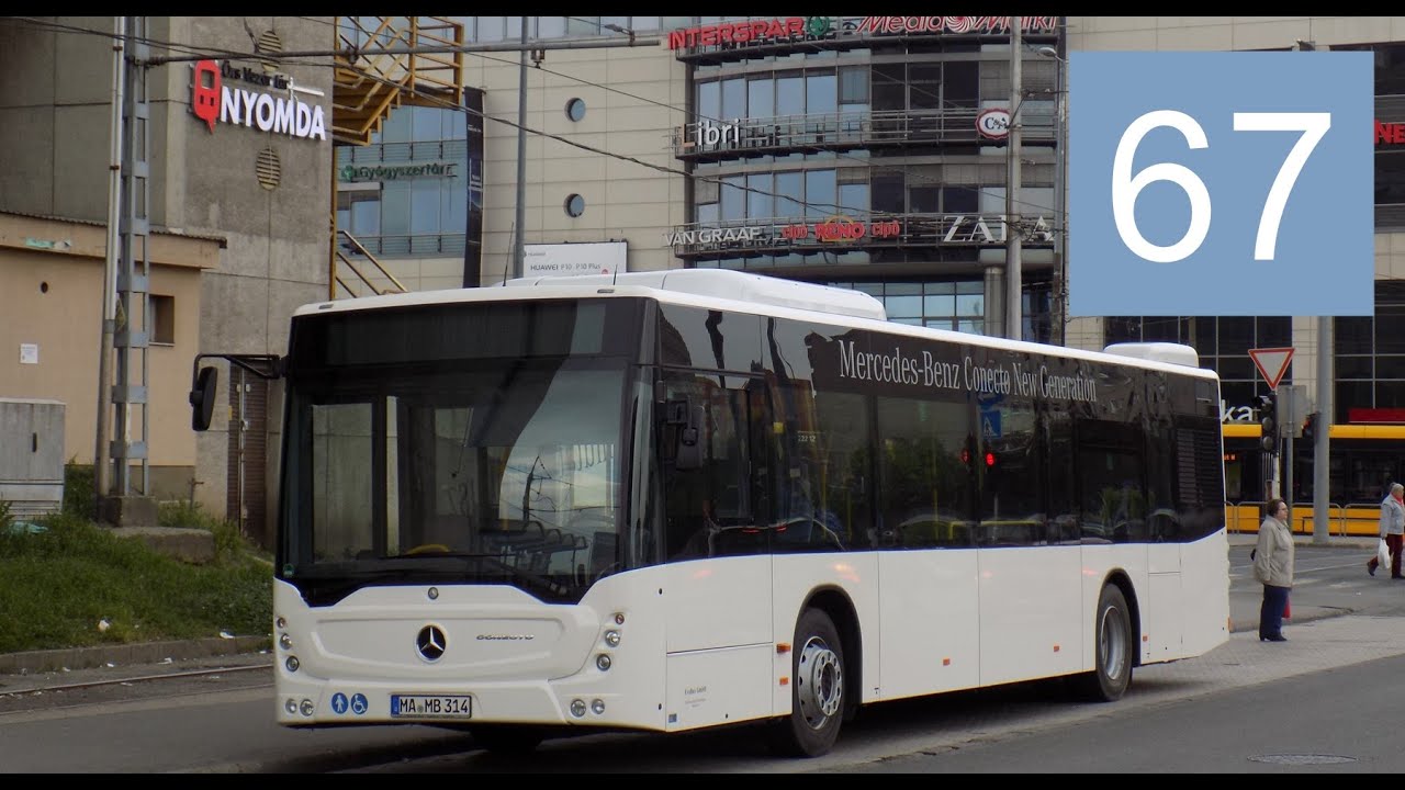 [HD] BKV Tesztbusz - Mercedes-Benz NextGen Conecto (67)