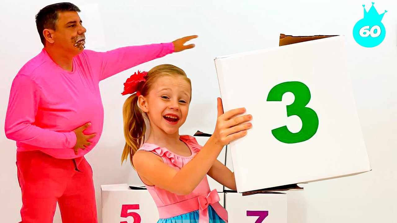 A large collection of videos for children from Nastya and dad