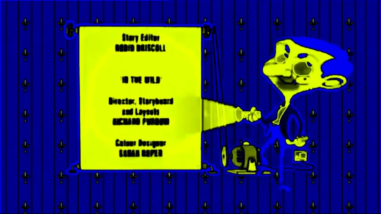 Mr  Bean Animated Series Ending Theme Effects Part 8
