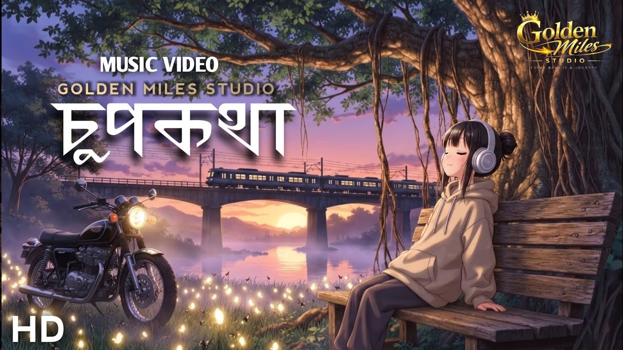 ইতিহাসের ধুলোমাখা এক ধূসর কোণে,এক জোড়া চোখ আজও কথা কয় মনের গোপনে। Golden Miles Studio| Rabindra Song