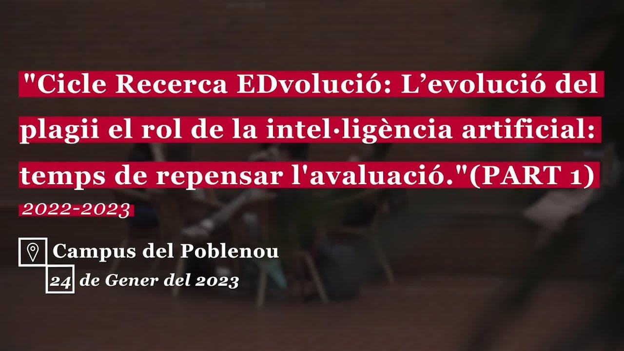 L’evolució del plagi i el rol de la intel·ligència artificial: temps de repensar l'avaluació