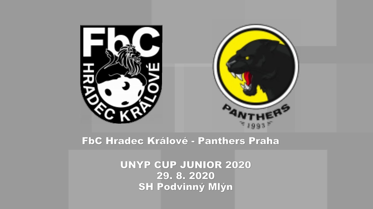 29. 8. 2020 Unyp Cup U19, FbC Hradec Králové - Panthers Praha