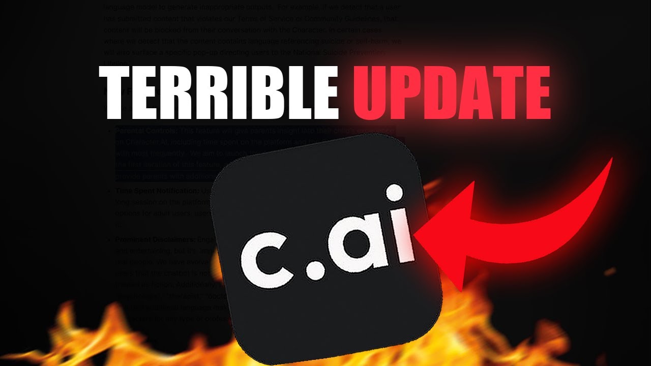 Character AI Just Got EXPOSED for Another Terrible Update