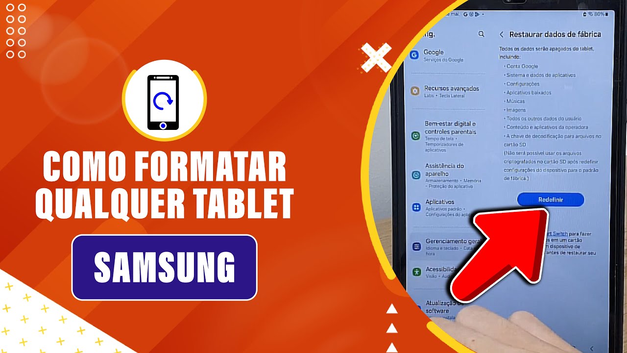 Como formatar Qualquer Tablet da Samsung