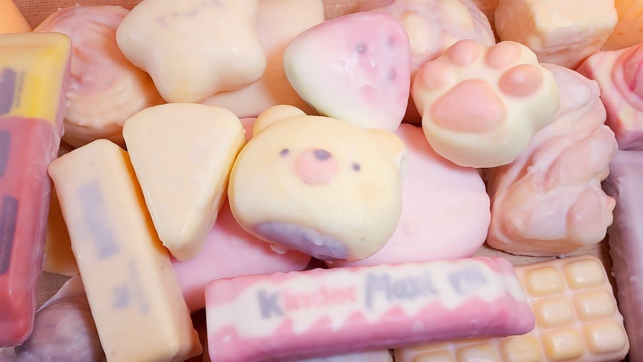 Satisfying Wax Cracking Squishy ASMR for Relaxation 😌| Watch 'Til the End for the Ultimate Wax Crush