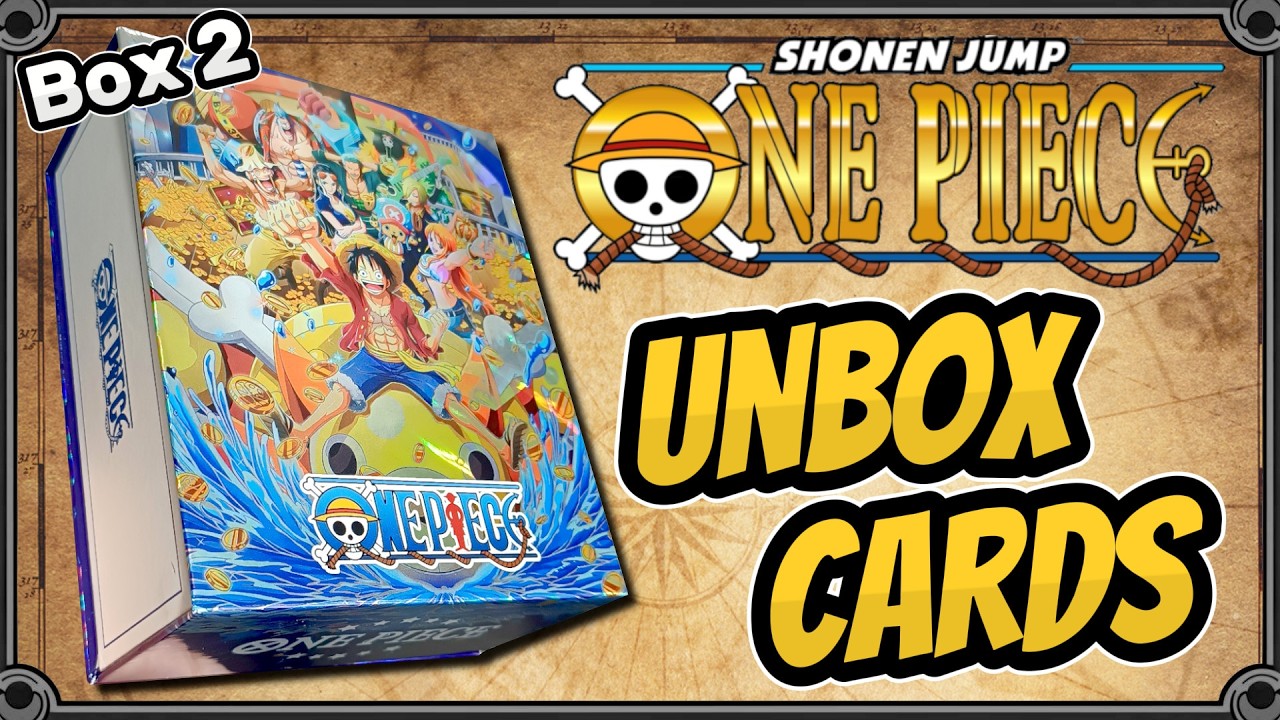 Box 2 - Unbox de cards de One Piece - #onepiece #cards #luffy
