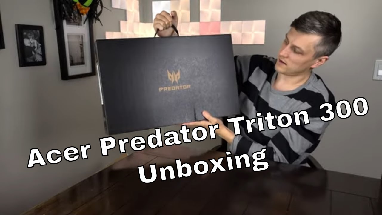Acer Predator Triton 300 - Unboxing & First Impressions