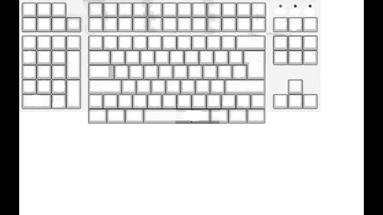 My wierd (full size) gaming keyboard design