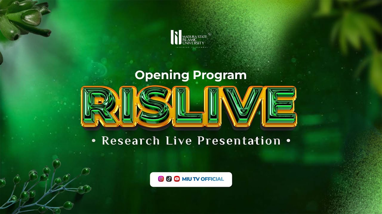 🔴 LIVE - PEMBUKAAN PROGRAM RISLIVE LP2M UIN MADURA  || 06/08/2025