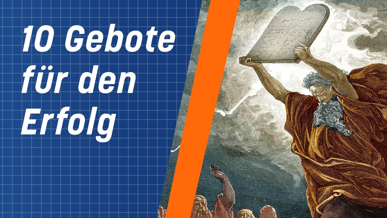 10 Gebote für den Erfolg