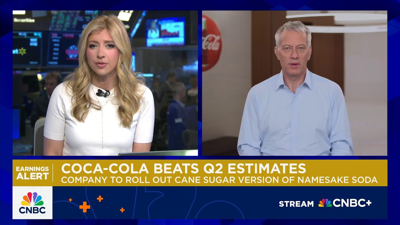 Coca-Cola CEO: The overall picture is broad-based consumer resilience