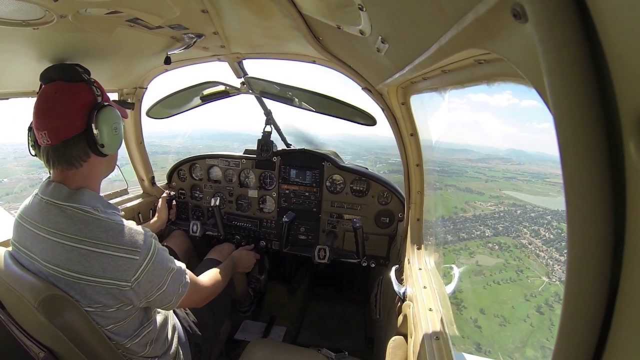 First Solo Flight | Longmont, CO (KLMO) | Piper PA-28-180 [1080P]