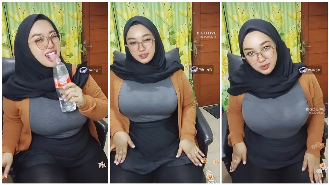 kak moona hijab gemoy live manja 