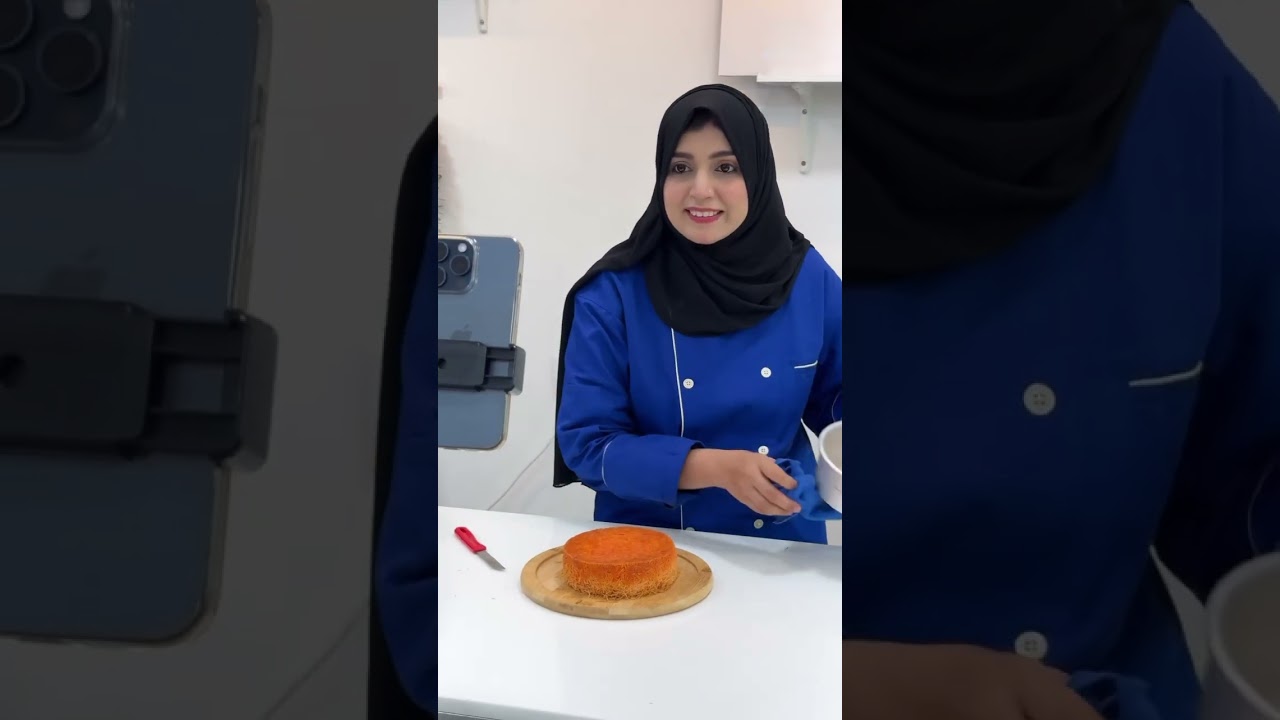 Turkish dessert kunafa #part of our international dessert baking course whatsapp for details
