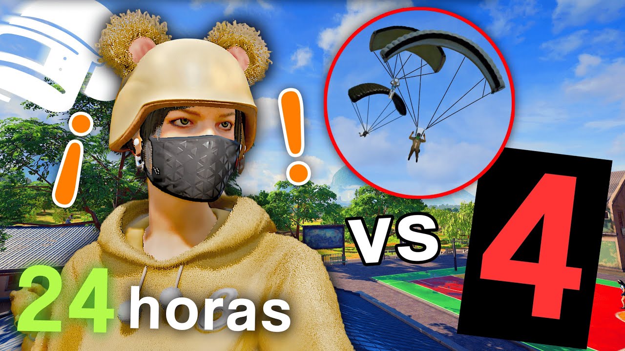 JUGUÉ SOLO VS SQUAD Durante 24 HORAS SEGUIDAS... (fue un error)