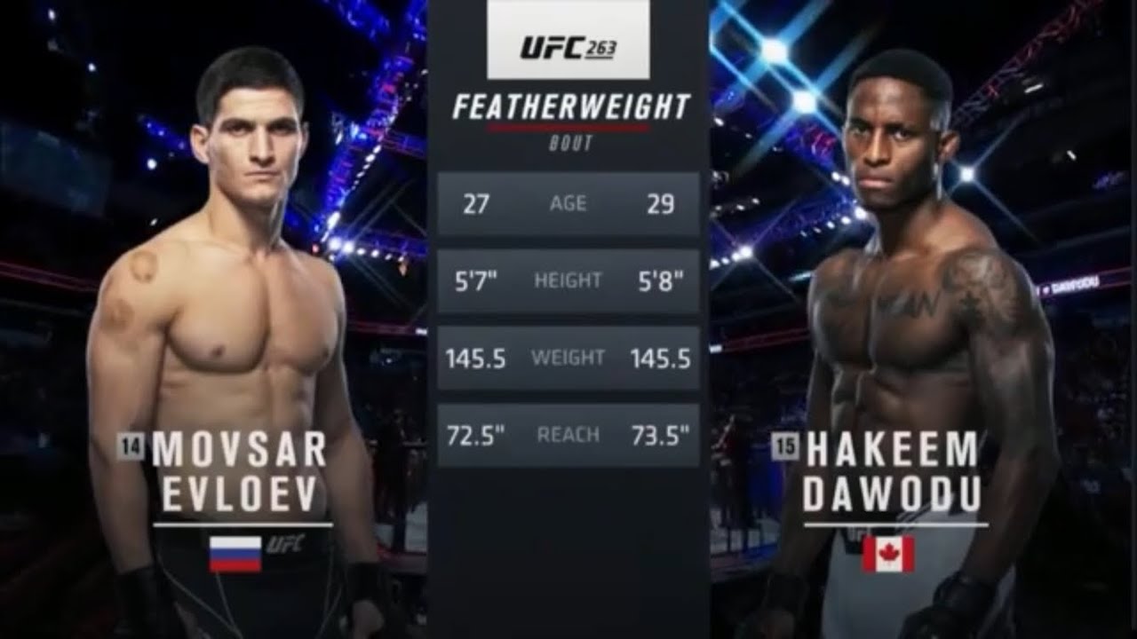 UFC 263: Evloev vs. Dawodu (Full Fight Highlights)