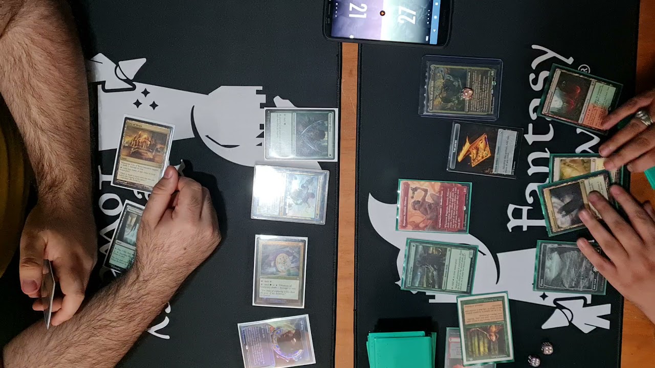 Final del torneo competitivo de commander 1 VS 1