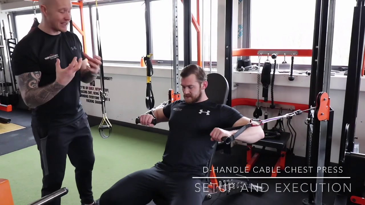 D - Handle Cable Chest Press