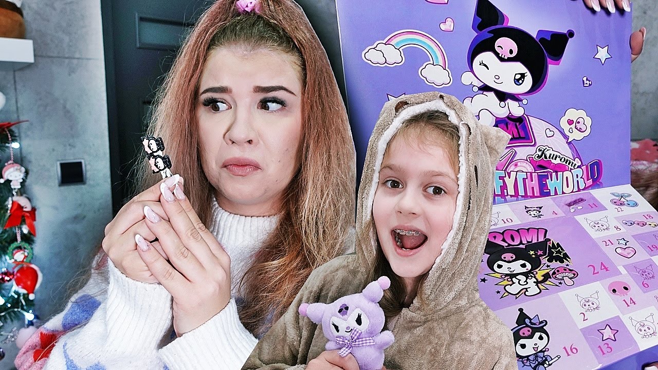 OTWIERAMY CAŁY KALENDARZ ADWENTOWY KUROMI! 🎄z utrudnieniami*