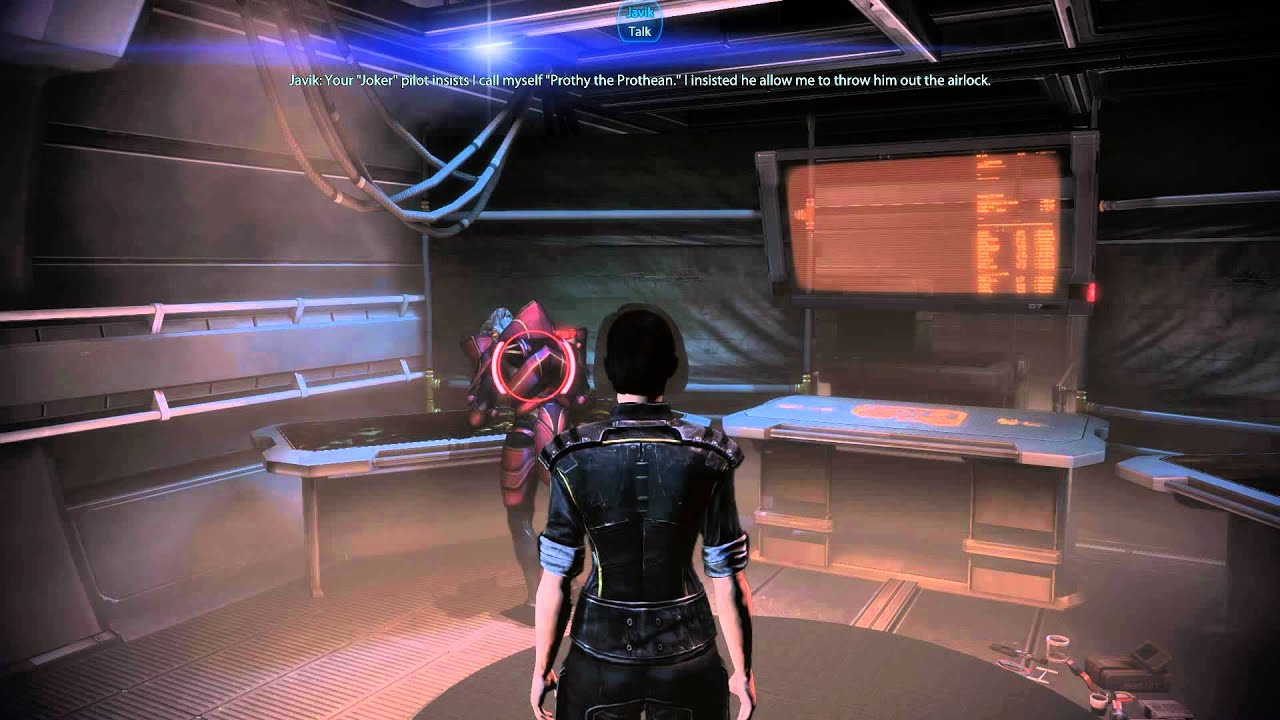 Mass Effect 3: Javik is being called 