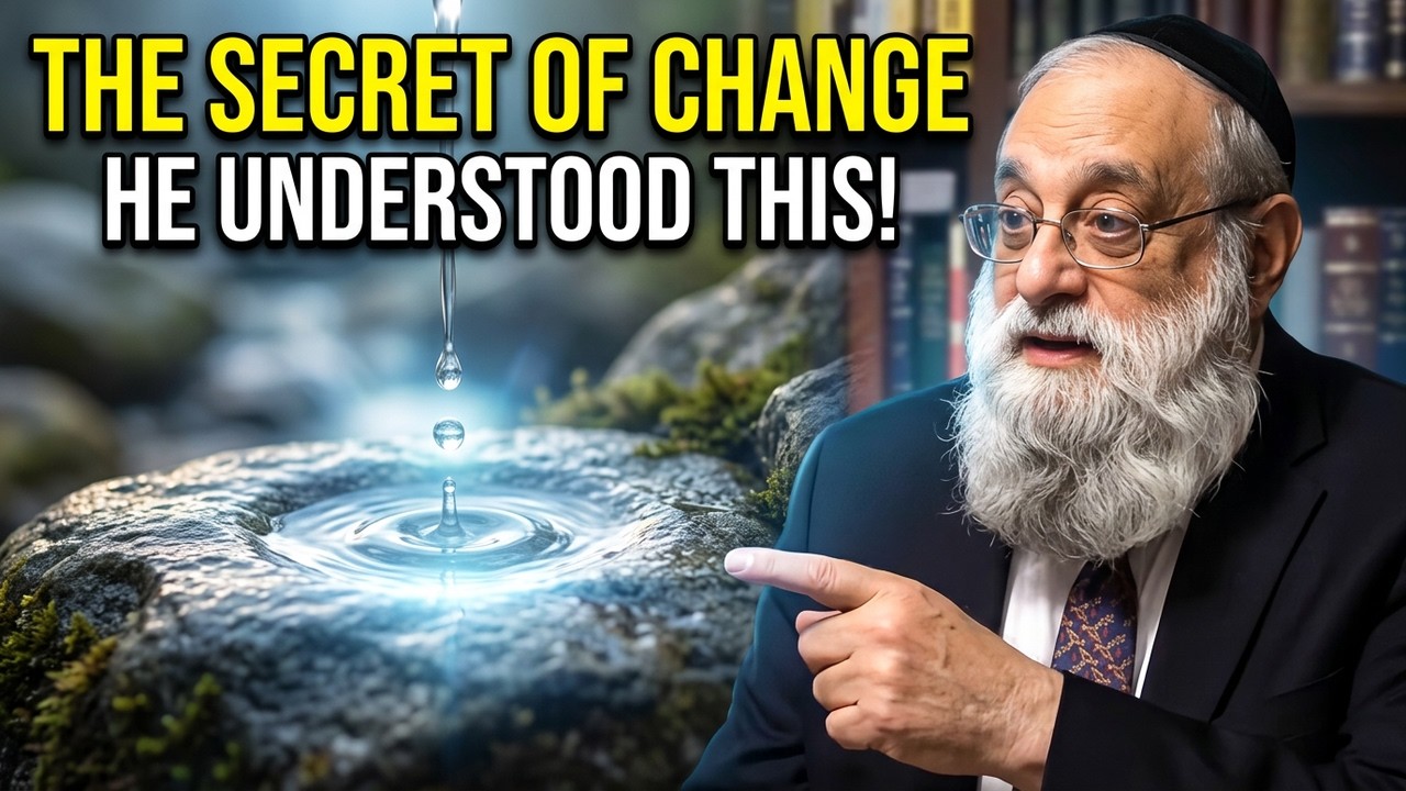 Rabbi Akiva was 40 years old - but He noticed THIS