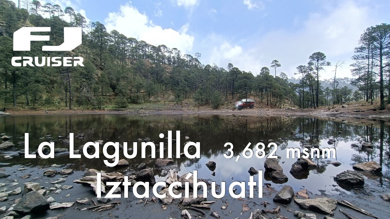 Toyota FJ Cruiser: Ascenso a La Lagunilla en el Iztaccíhuatl (3,682 m).