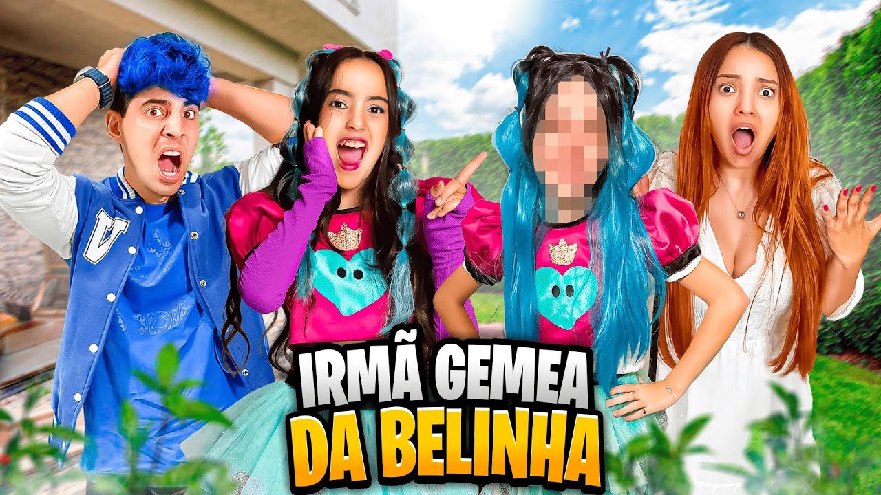 ELA SE TRANSFORMOU NA IRMÃ GÊMEA DA BELINHA!!E agora??